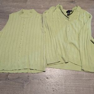 August Silk Light Green Knitwear